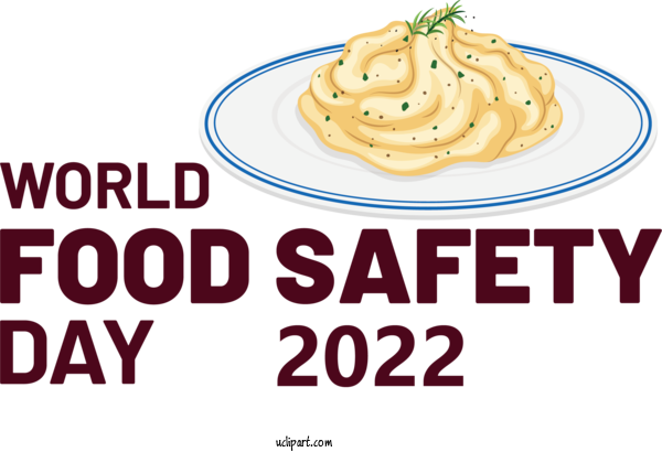 Free Holiday Logo Line Text For World Food Safety Day Clipart Transparent Background