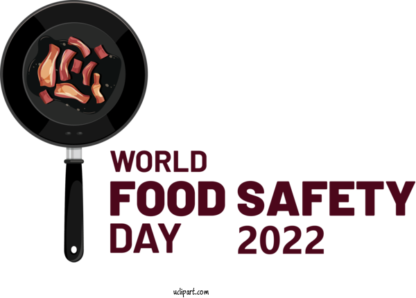 Free Holiday Logo Font Design For World Food Safety Day Clipart Transparent Background
