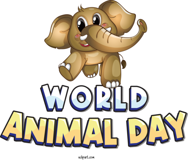 Free Holiday Dog Human Cartoon For World Animal Day Clipart Transparent Background