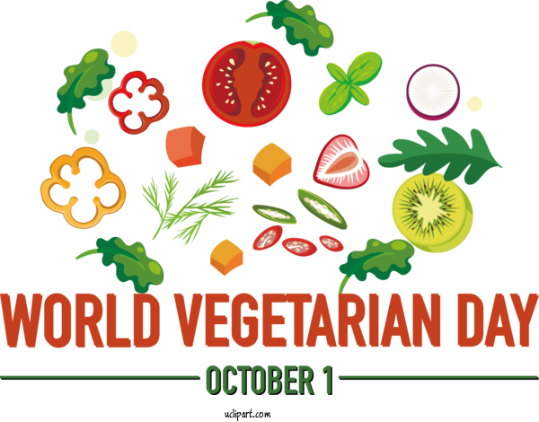 Free Holiday Salad Vegetable Vegetable Salad For World Vegetarian Day Clipart Transparent Background