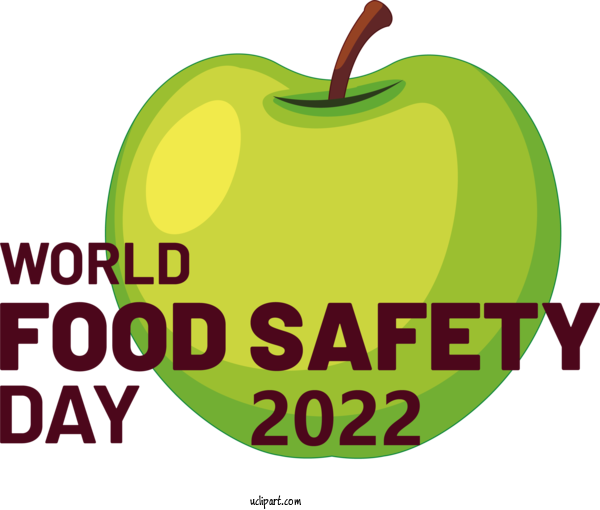 Free Holiday Natural Food Logo For World Food Safety Day Clipart Transparent Background