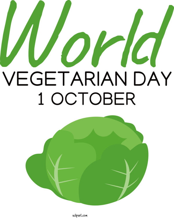 Free Holiday Leaf Leaf Vegetable Plant Stem For World Vegetarian Day Clipart Transparent Background