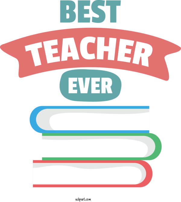 Free Holiday Logo Line Diagram For Best Teacher Ever Clipart Transparent Background