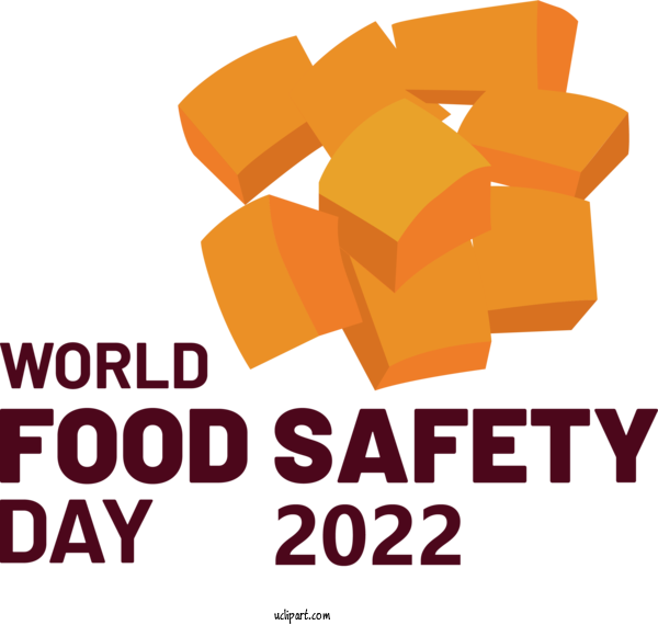 Free Holiday Logo Design Text For World Food Safety Day Clipart Transparent Background