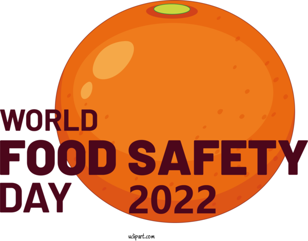 Free Holiday Pumpkin Logo Design For World Food Safety Day Clipart Transparent Background