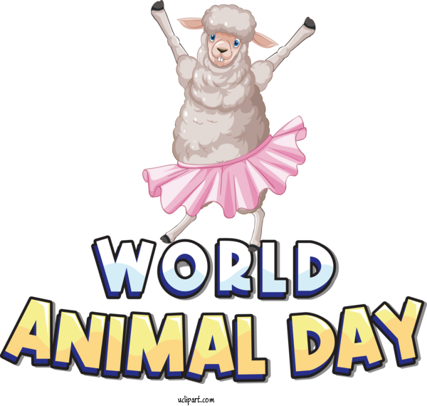 Free Holiday Human Cartoon Behavior For World Animal Day Clipart Transparent Background