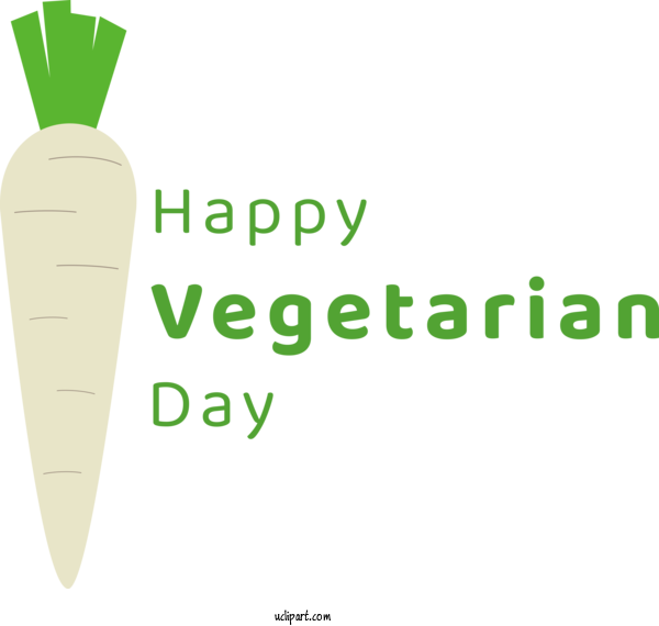 Free Holiday Logo Font Design For World Vegetarian Day Clipart Transparent Background