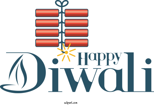 Free Holiday Design Logo Diagram For Happy Diwali Clipart Transparent Background