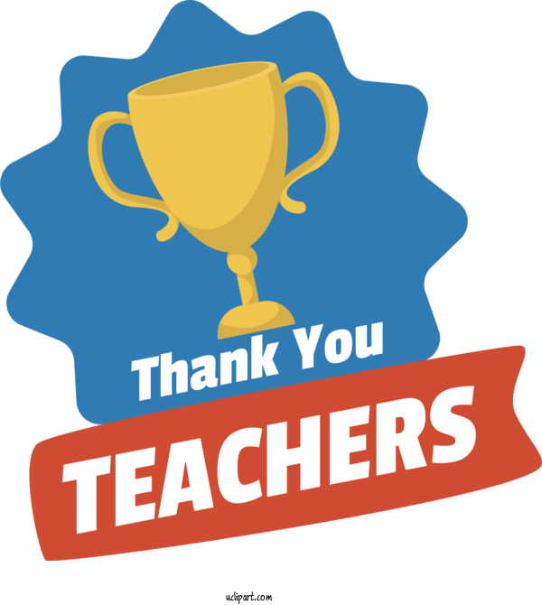 Free Holiday Metroid Logo Design For Thank You Teachers Clipart Transparent Background