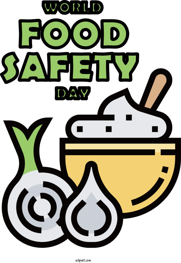 Free Holiday Icon Drawing Logo For World Food Safety Day Clipart Transparent Background