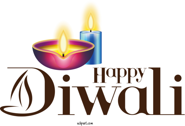 Free Holiday Logo Mostar Design For Happy Diwali Clipart Transparent Background