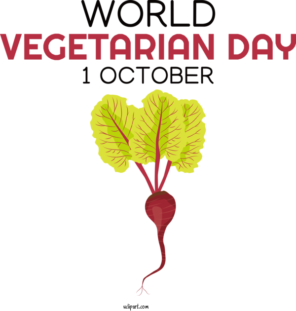 Free Holiday Leaf Plant Stem Tree For World Vegetarian Day Clipart Transparent Background
