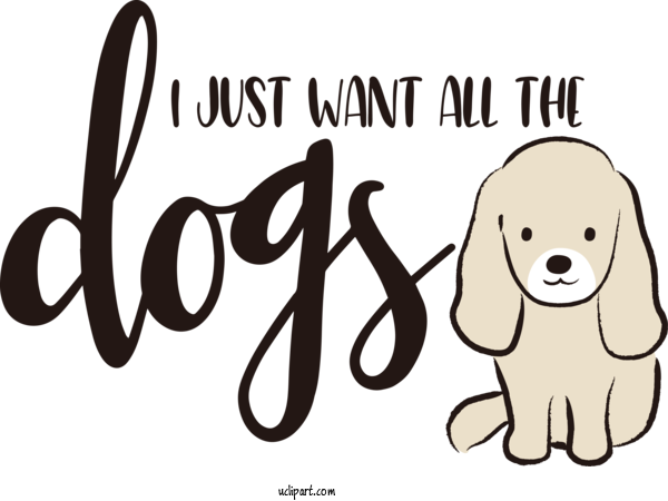 Free Holiday Dog Human Puppy For Want All The Dogs Clipart Transparent Background