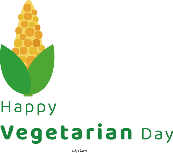 Free Holiday Leaf Logo Tree For World Vegetarian Day Clipart Transparent Background