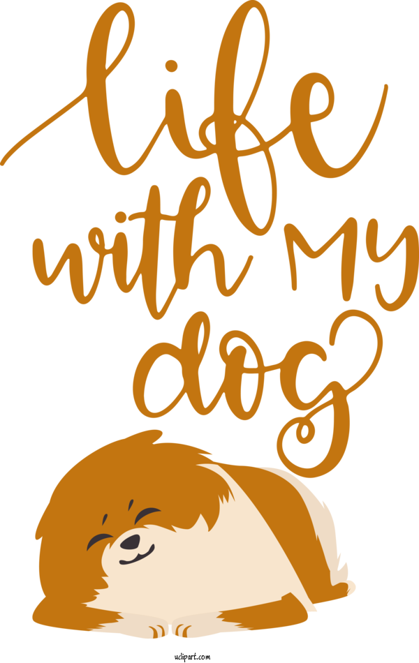 Free Holiday Line Art Flower Line For Life With My Dog Clipart Transparent Background