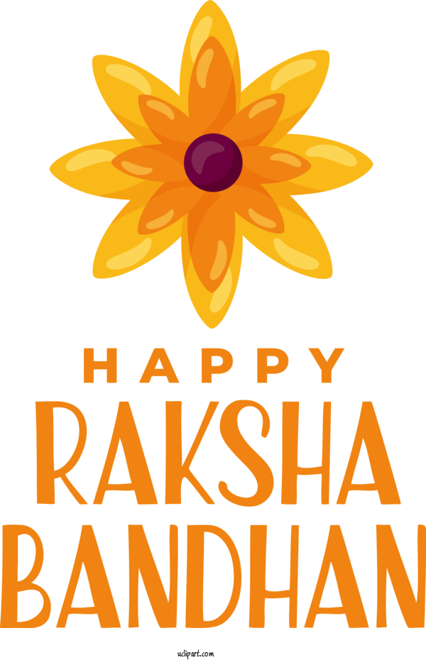 Free Raksha Bandhan Cut Flowers Common Sunflower Daisy Family For Happy Raksha Bandhan Clipart Transparent Background