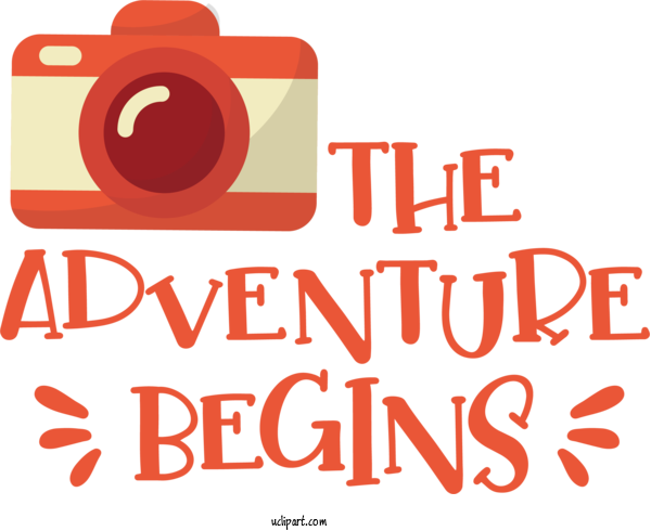 Free World Tourism Day Logo Design Text For Adventure Begins Clipart Transparent Background