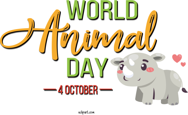 Free Holiday Dog Horse Cartoon For World Animal Day Clipart Transparent Background