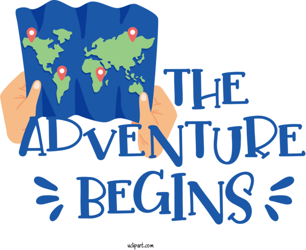 Free World Tourism Day Design Logo Human For Adventure Begins Clipart Transparent Background