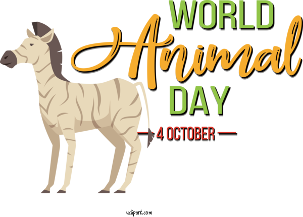 Free Holiday Dog Goat Tail For World Animal Day Clipart Transparent Background