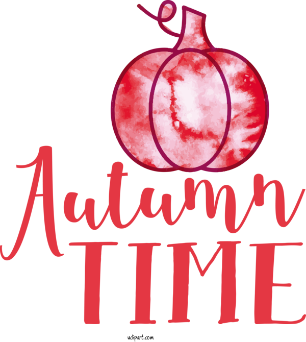 Free Holiday Font Text Fruit For Autumn Time Clipart Transparent Background