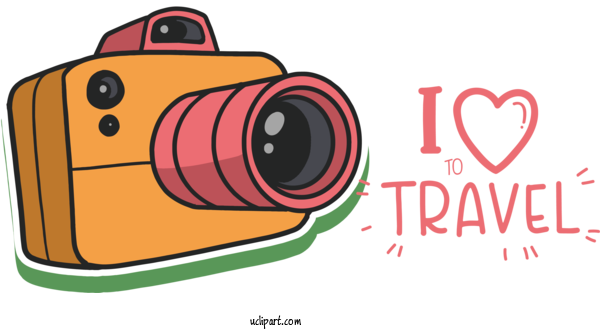 Free World Tourism Day Earth Drawing Digital Camera For I Love To Travel Clipart Transparent Background