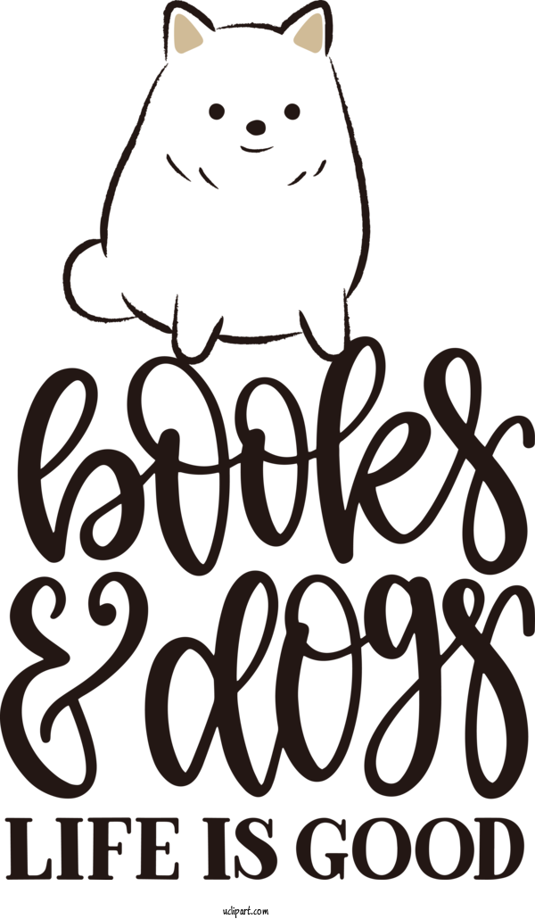Free Holiday Cat Dog Line Art For Books And Dogs Clipart Transparent Background