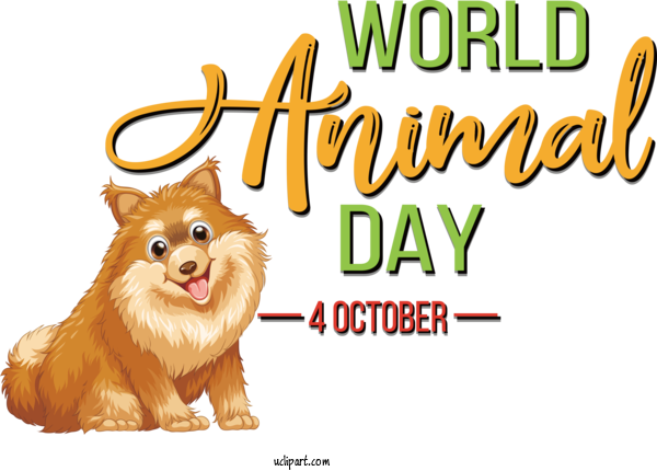 Free Holiday Pomeranian Cat Red Fox For World Animal Day Clipart Transparent Background
