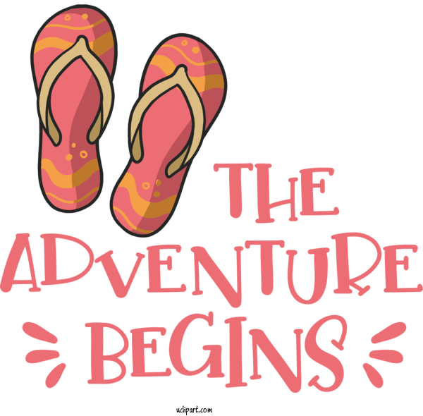Free World Tourism Day Shoe Logo Text For Adventure Begins Clipart Transparent Background