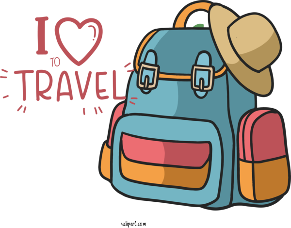 Free World Tourism Day Clip Art: Transportation Clip Art For Fall Drawing For I Love To Travel Clipart Transparent Background