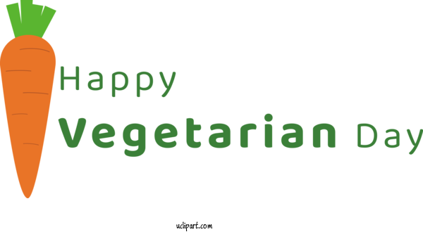 Free Holiday Human Logo Font For World Vegetarian Day Clipart Transparent Background
