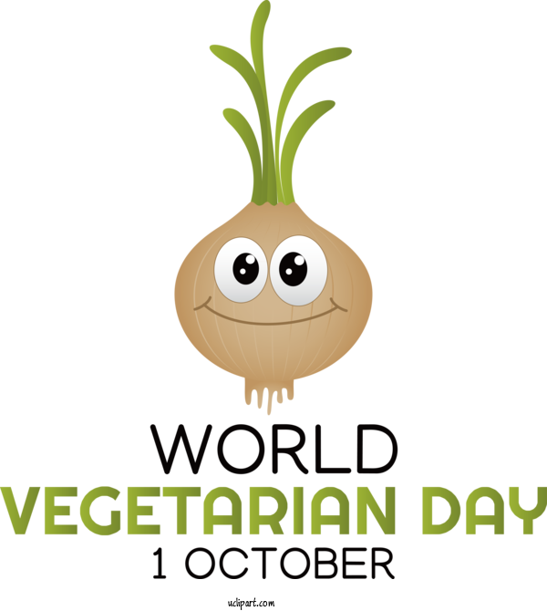 Free Holiday Plant Stem Tree Cartoon For World Vegetarian Day Clipart Transparent Background