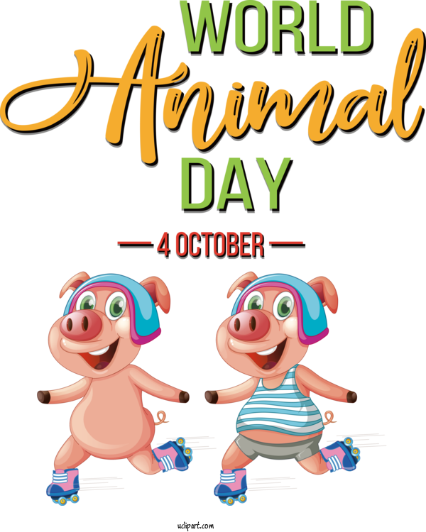 Free Holiday Lion Giraffe Roller Skate For World Animal Day Clipart Transparent Background