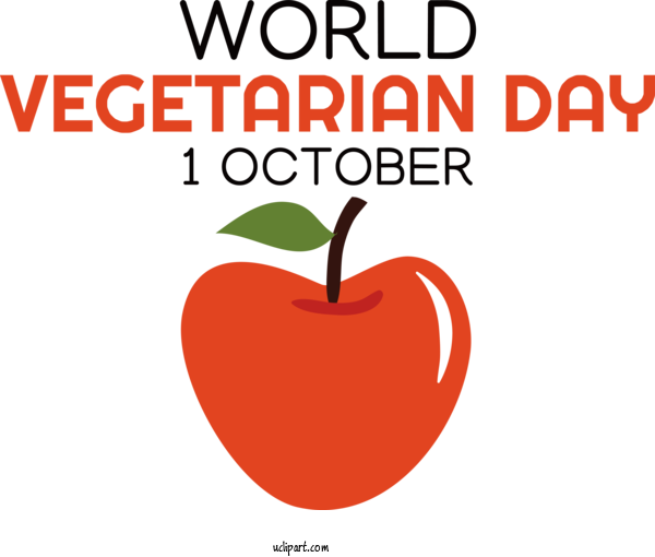 Free Holiday Logo Superfood Local Food For World Vegetarian Day Clipart Transparent Background