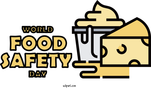 Free Holiday Icon Drawing Logo For World Food Safety Day Clipart Transparent Background
