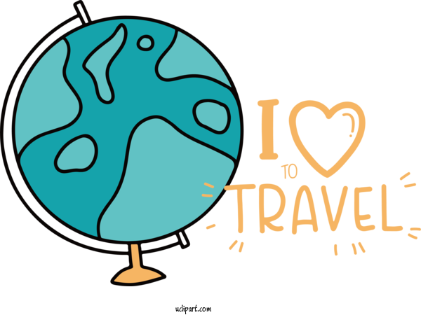 Free World Tourism Day Drawing Icon Logo For I Love To Travel Clipart Transparent Background