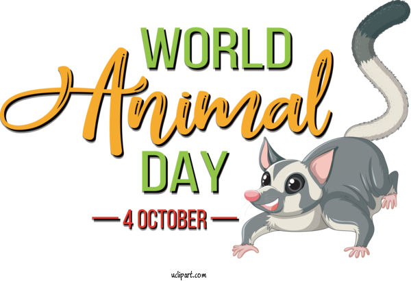 Free Holiday Cat Muroids Cat Like For World Animal Day Clipart Transparent Background