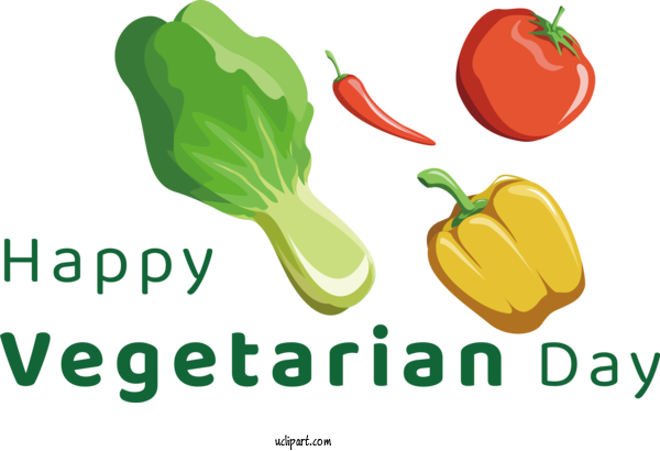 Free Holiday Drawing Icon Logo For World Vegetarian Day Clipart Transparent Background