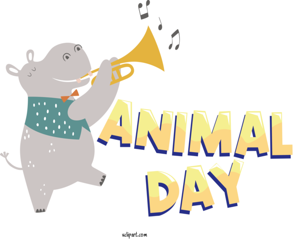 Free Holiday Drawing Cartoon Painting For World Animal Day Clipart Transparent Background