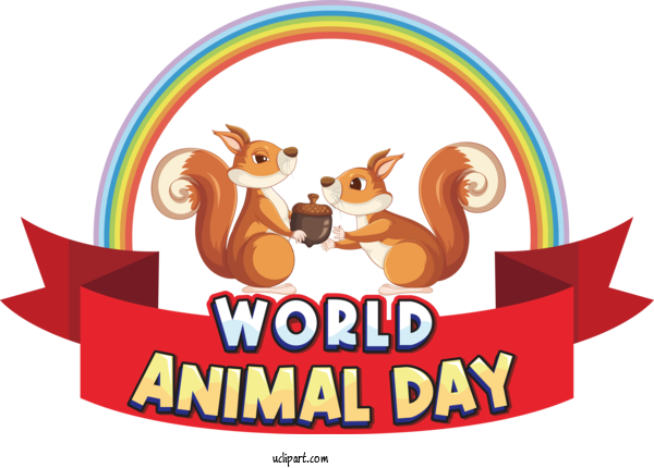 Free Holiday Royalty Free Drawing Design For World Animal Day Clipart Transparent Background