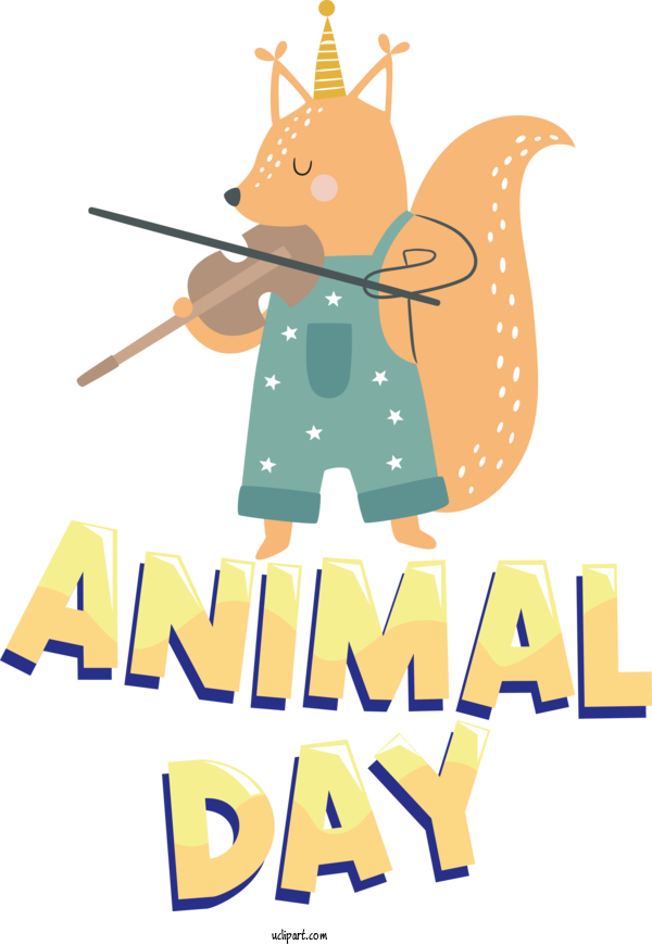 Free Holiday Drawing Design Cartoon For World Animal Day Clipart Transparent Background