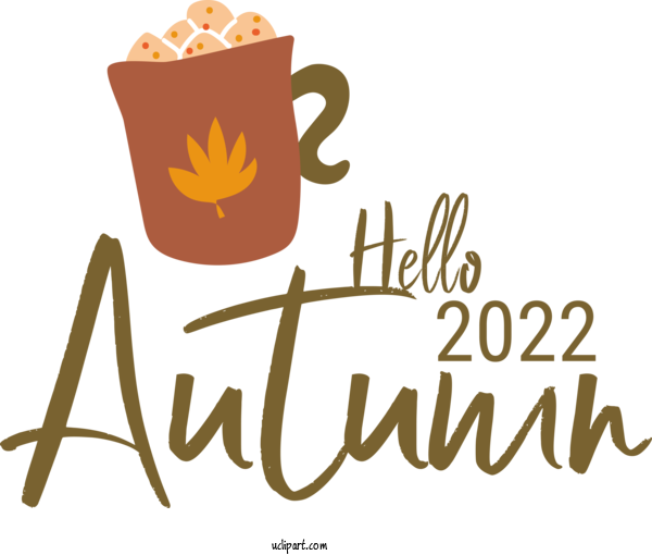 Free Fall Logo Commodity Design For Hello Autumn Clipart Transparent Background