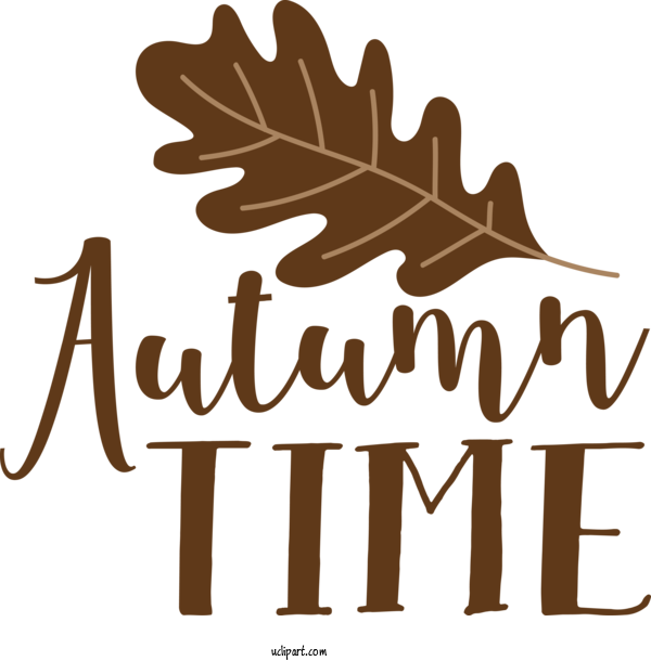 Free Fall Leaf Logo Tree For Autumn Time Clipart Transparent Background