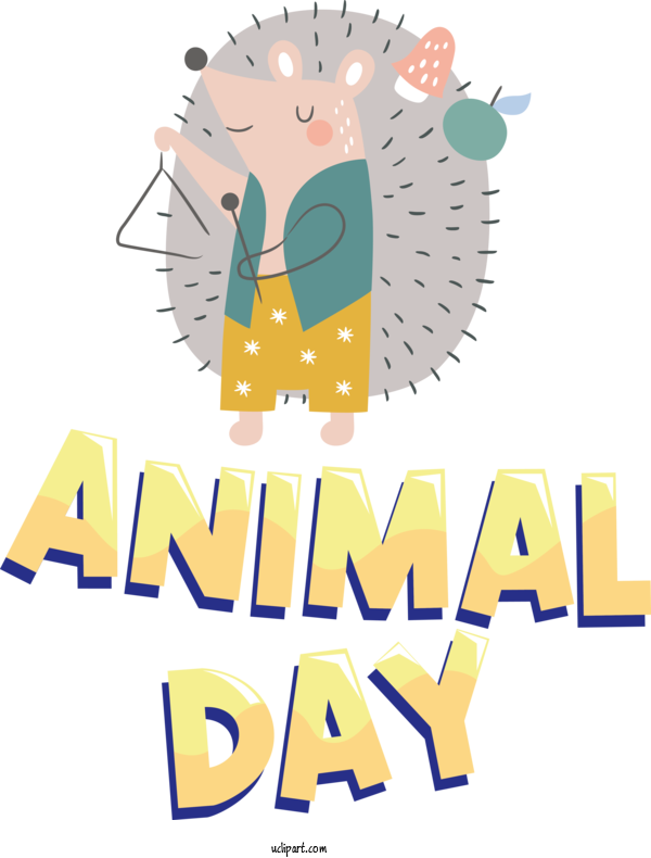 Free Holiday Drawing Painting Traditionally Animated Film For World Animal Day Clipart Transparent Background
