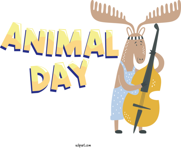 Free Holiday Drawing Cartoon Art Museum Painting For World Animal Day Clipart Transparent Background