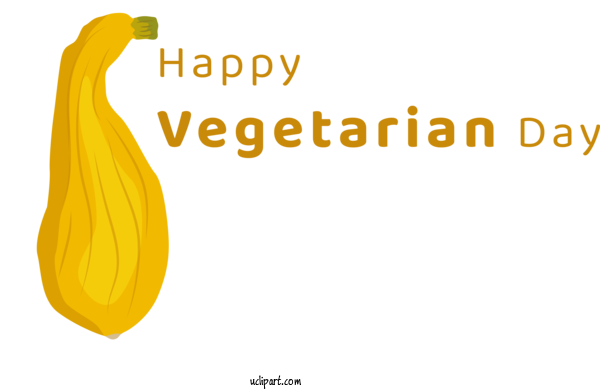 Free Holiday Banana Flower Fruit For World Vegetarian Day Clipart Transparent Background