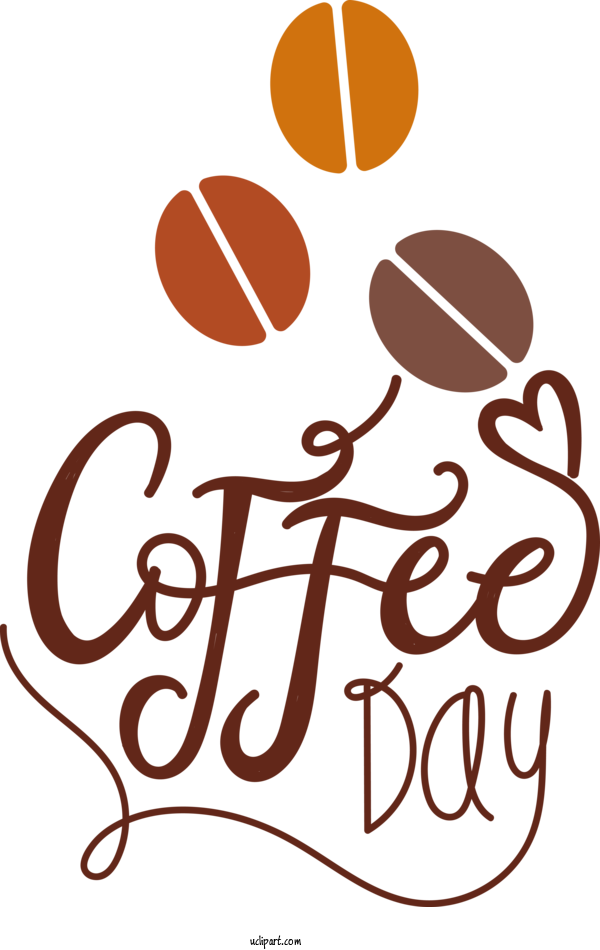 Free Holiday Logo Line Text For Coffee Day Clipart Transparent Background