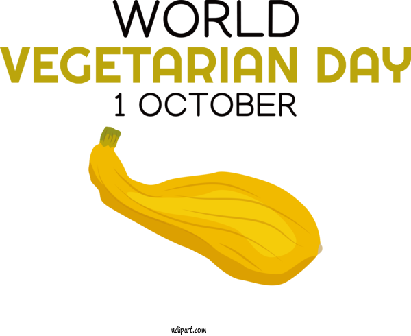 Free Holiday Logo Commodity Plant For World Vegetarian Day Clipart Transparent Background