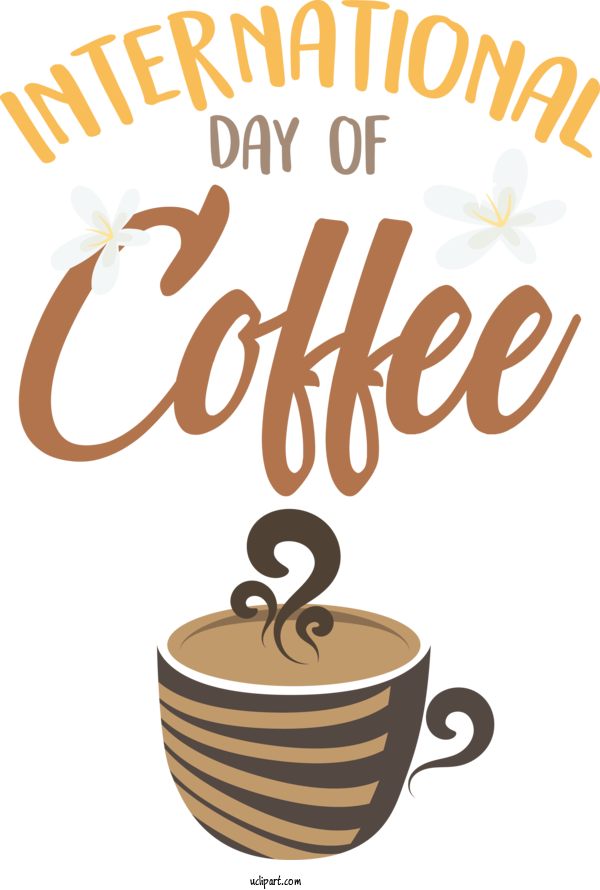 Free Holiday White Coffee Coffee Coffee Cup For Coffee Day Clipart Transparent Background