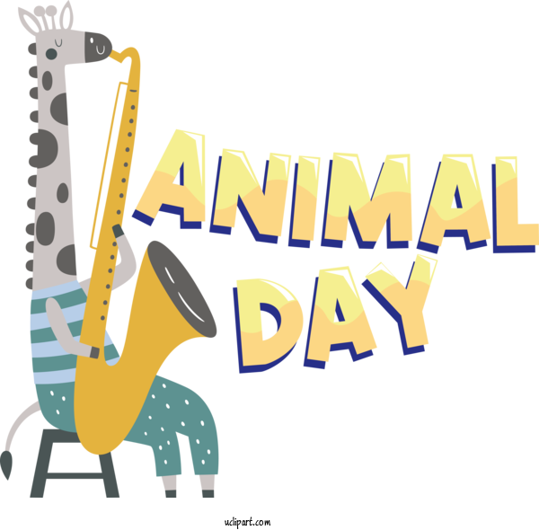 Free Holiday Drawing Guitar Drum For World Animal Day Clipart Transparent Background
